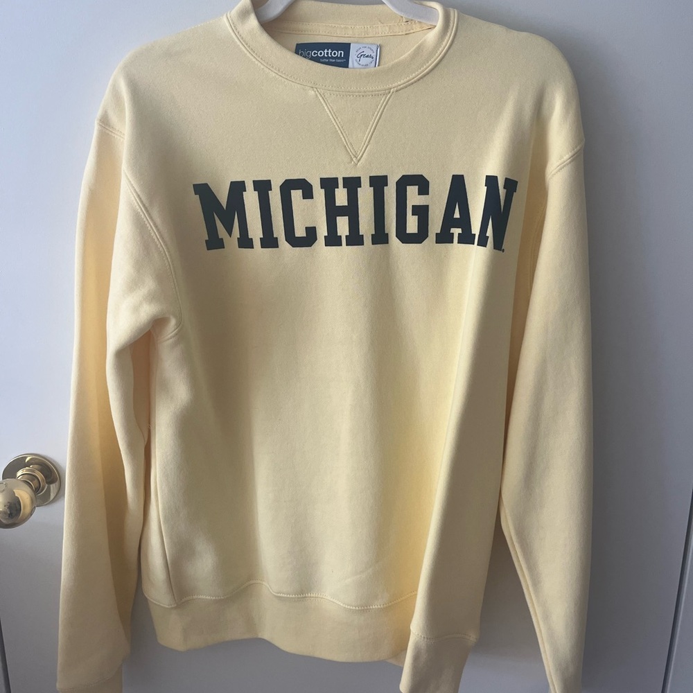 University of Michigan Maize Sweatshirt